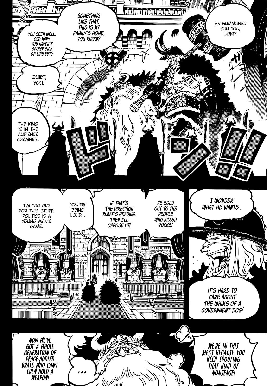 One Piece Manga Chapter 1152 page 10 - A Horrible Day