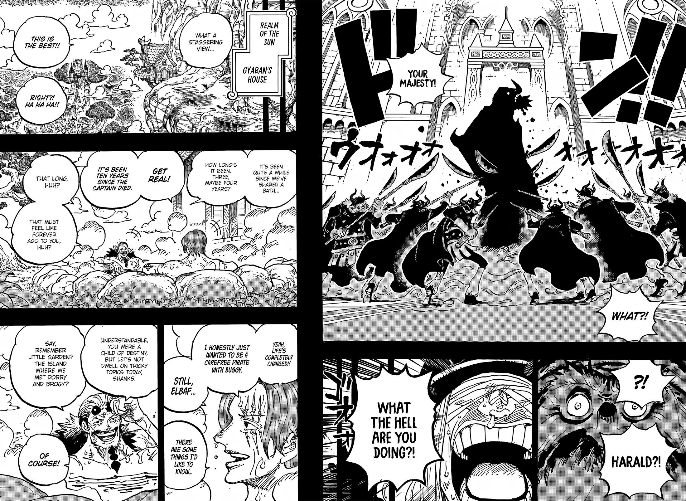 One Piece Manga Chapter 1152 page 12 - A Horrible Day