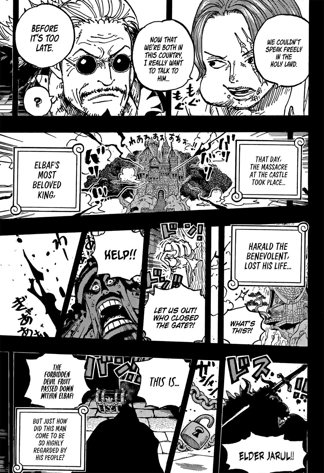 One Piece Manga Chapter 1152 page 14 - A Horrible Day