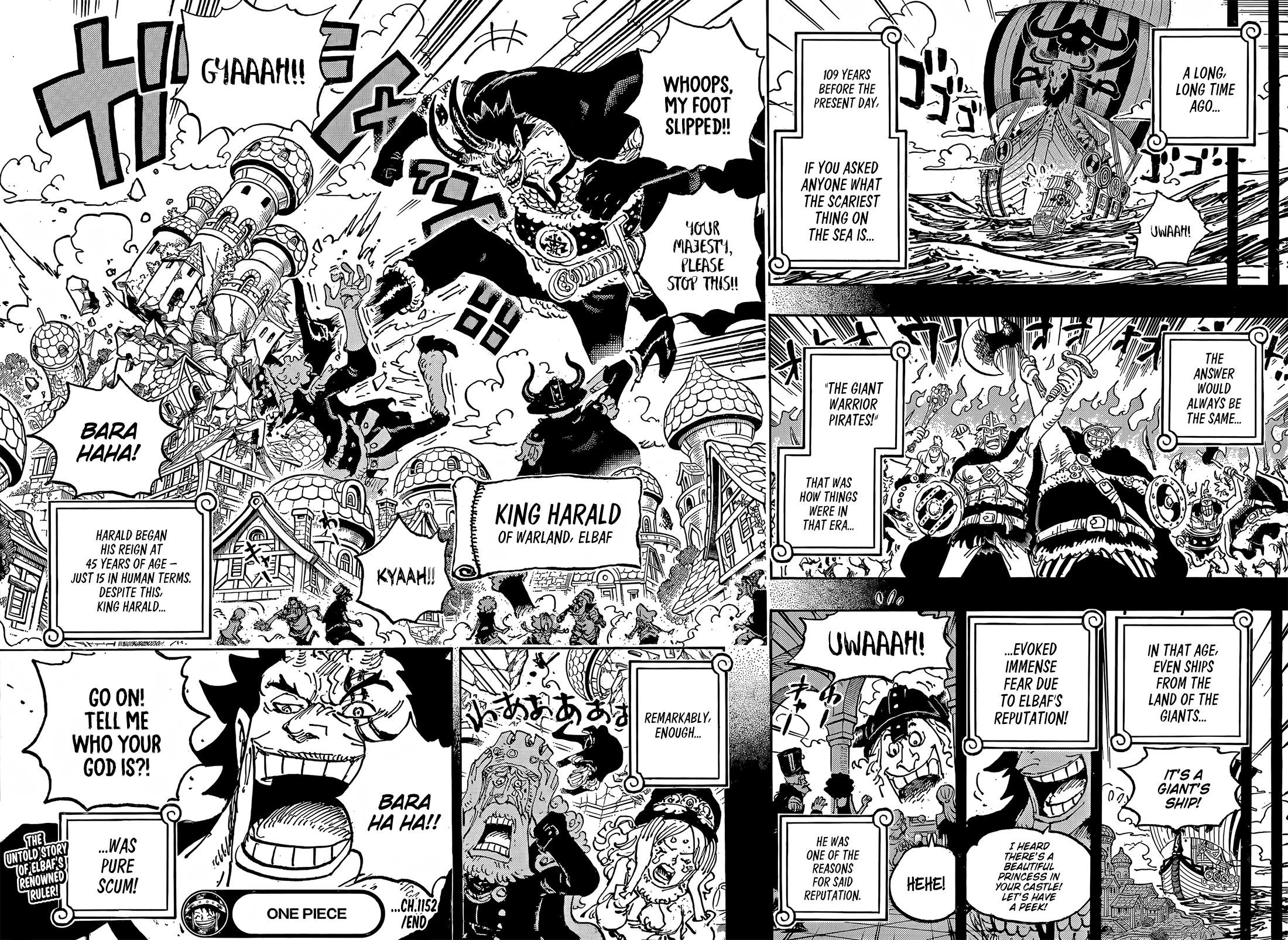 One Piece Manga Chapter 1152 page 15 - A Horrible Day