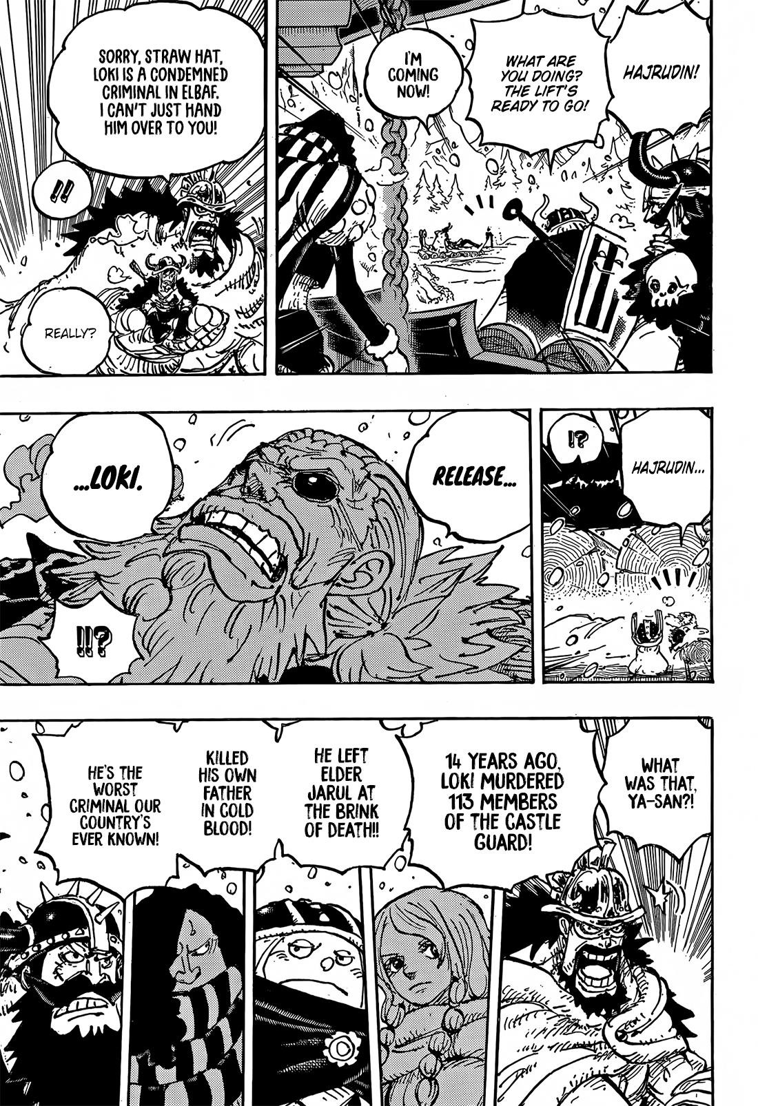 One Piece Manga Chapter 1152 page 7 - A Horrible Day