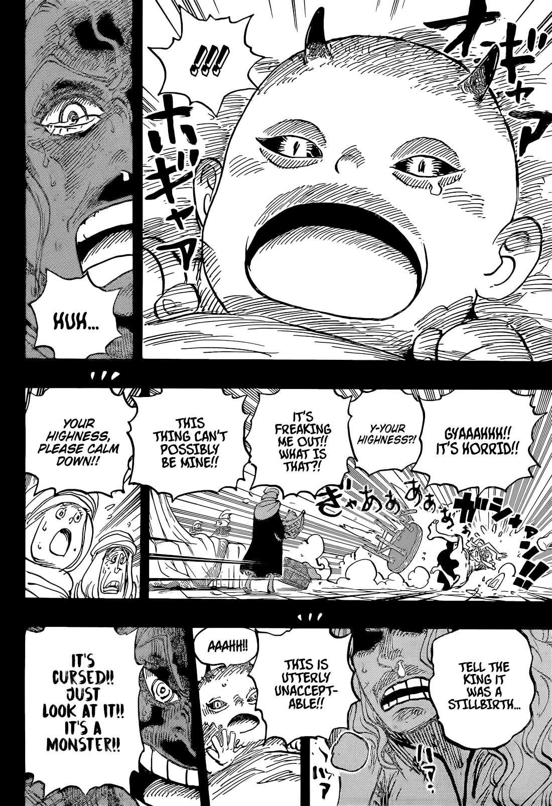 One Piece Manga Chapter 1153 page 14 - The Birth of Loki