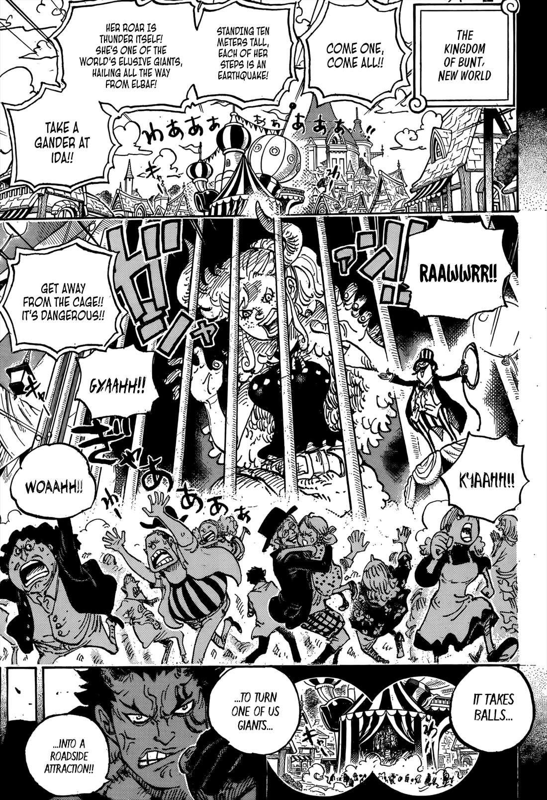 One Piece Manga Chapter 1153 page 3 - The Birth of Loki