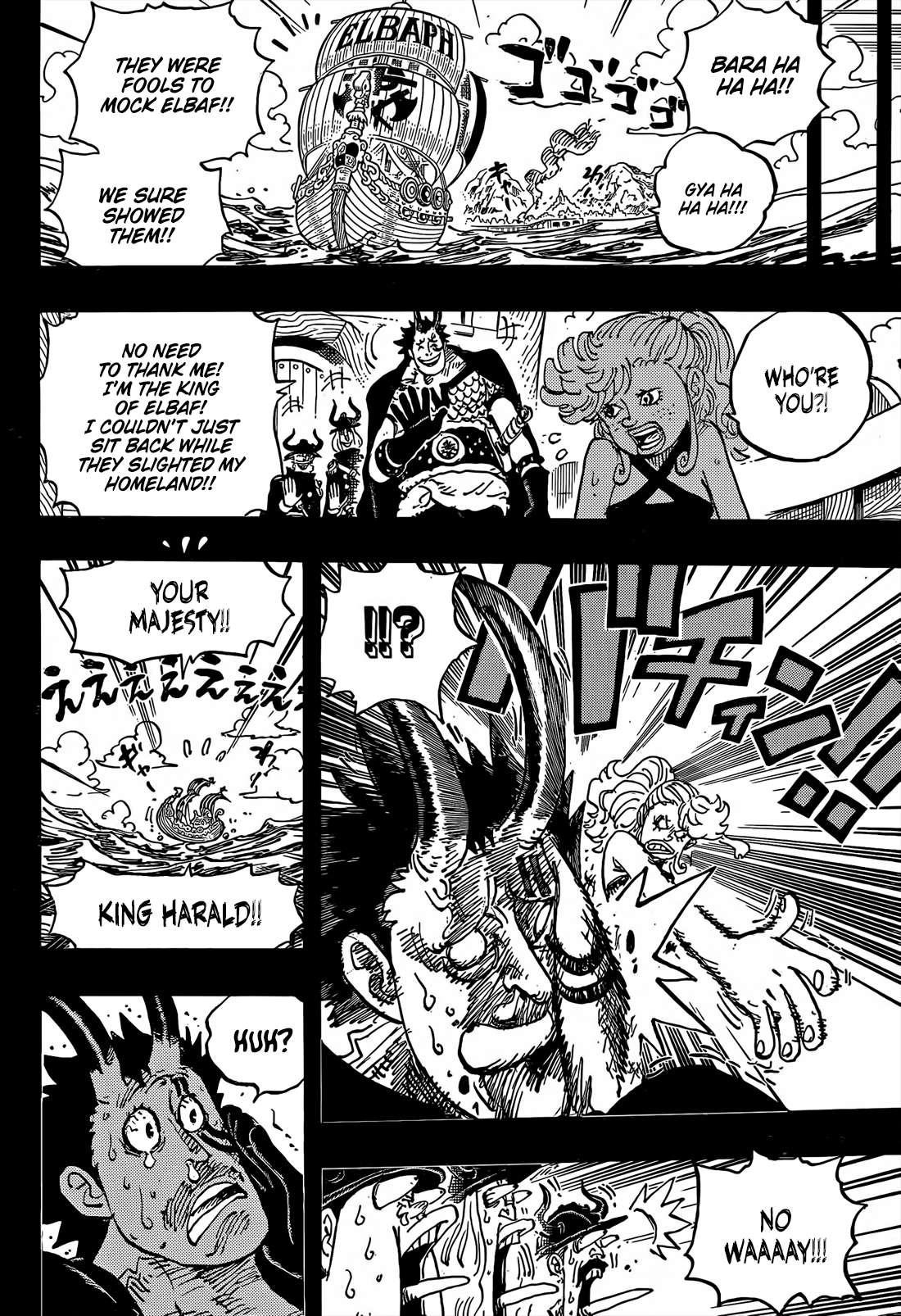 One Piece Manga Chapter 1153 page 4 - The Birth of Loki