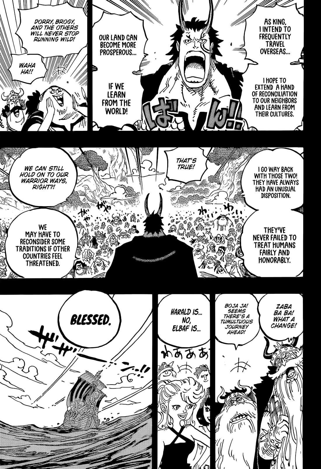 One Piece Manga Chapter 1153 page 9 - The Birth of Loki