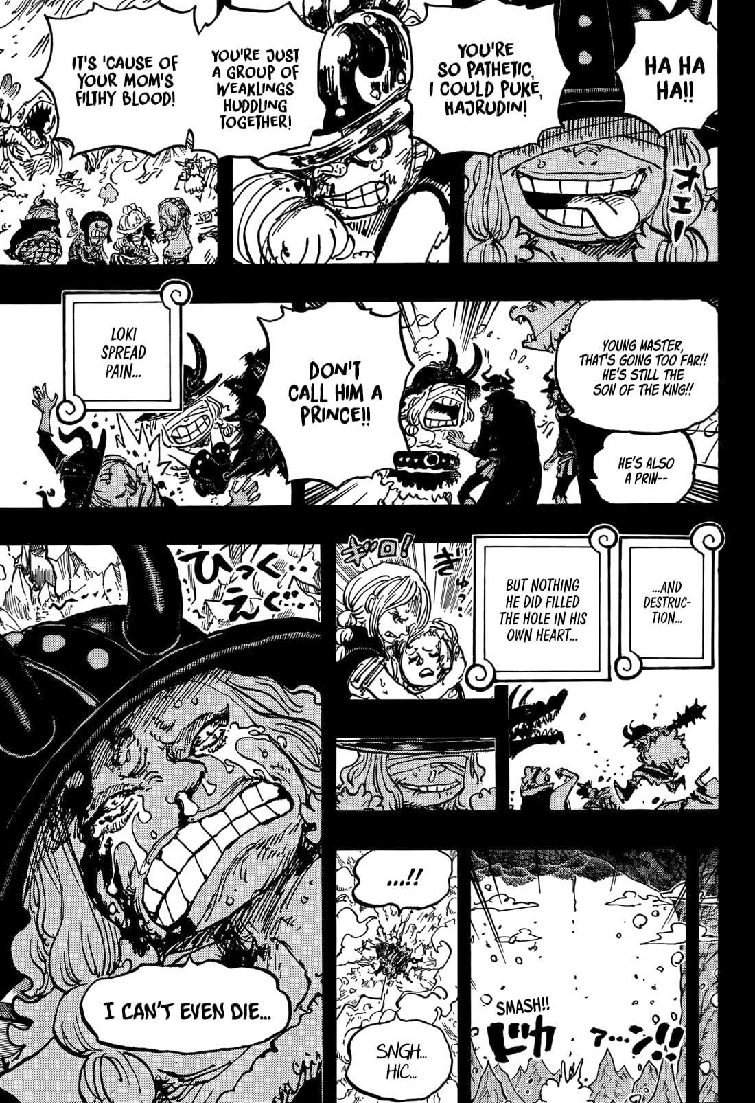 One Piece Manga Chapter 1154 page 13 - Can't Even Die