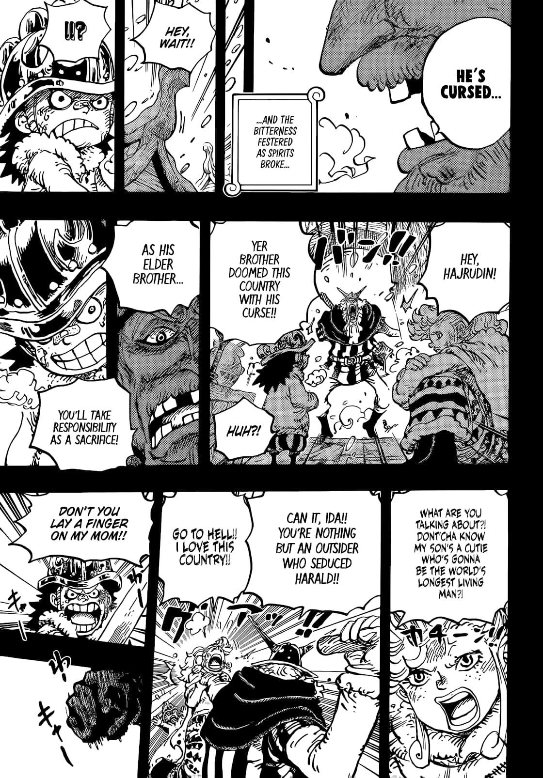 One Piece Manga Chapter 1154 page 5 - Can't Even Die