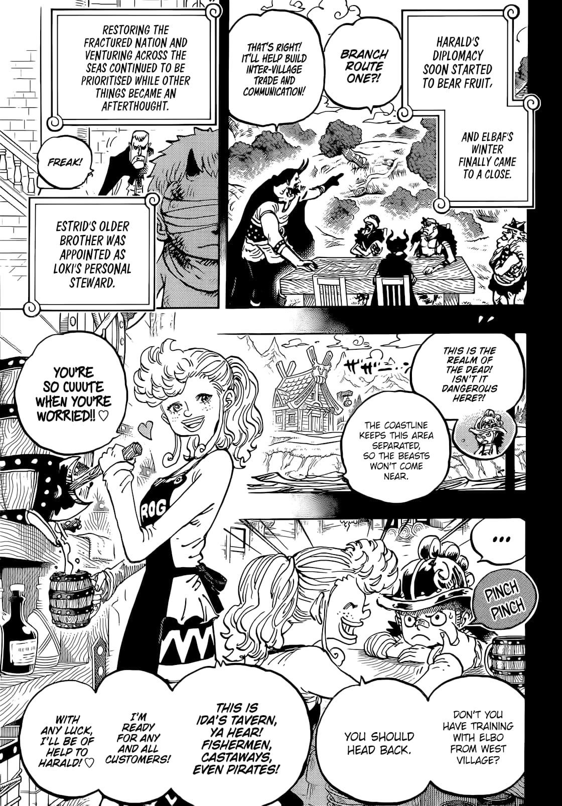 One Piece Manga Chapter 1154 page 8 - Can't Even Die