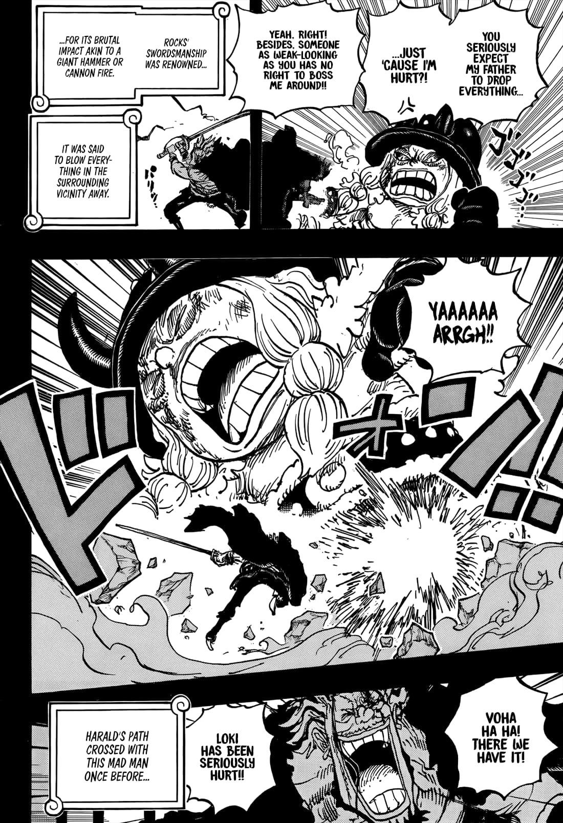 One Piece Manga Chapter 1155 page 4 - The Rocks Pirates