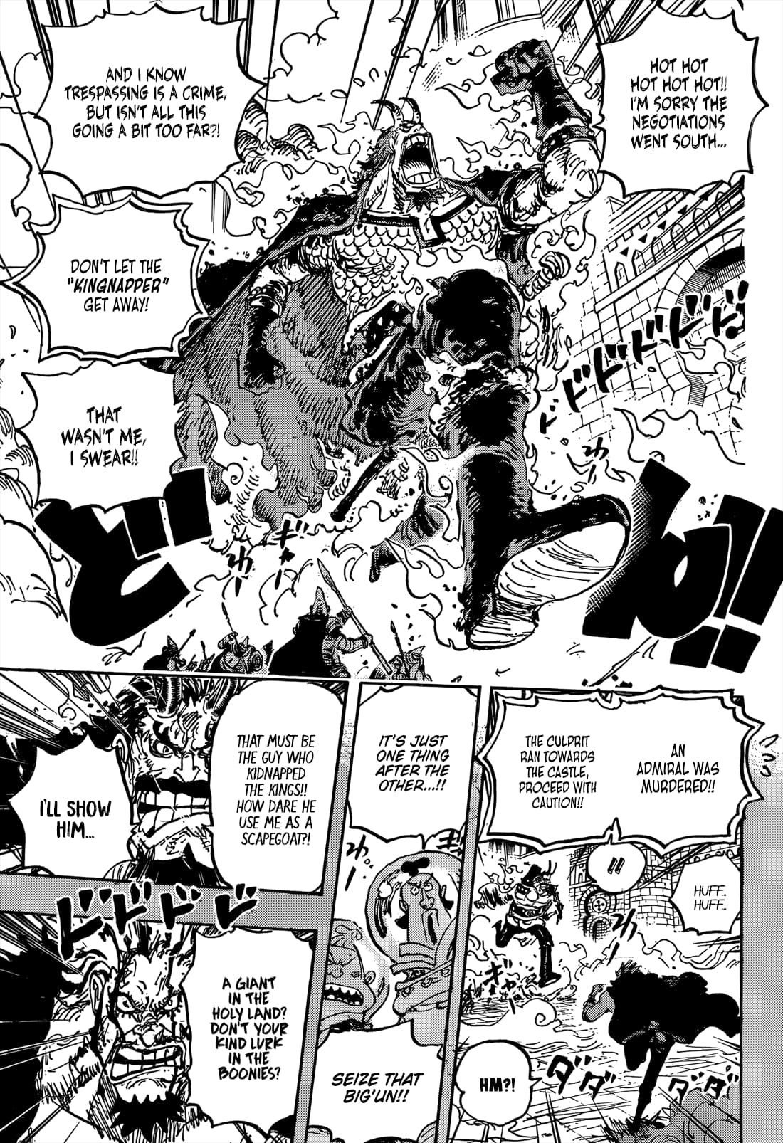 One Piece Manga Chapter 1155 page 7 - The Rocks Pirates