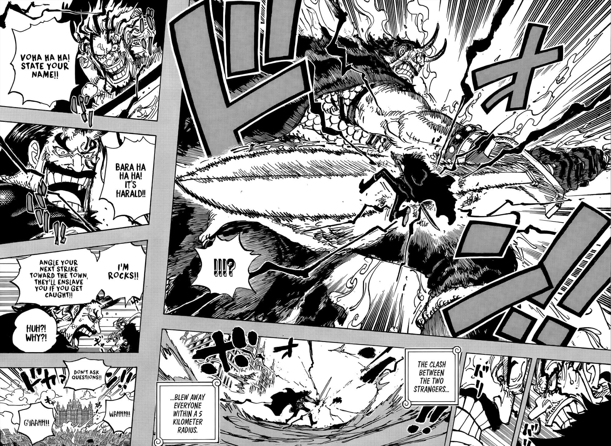 One Piece Manga Chapter 1155 page 8 - The Rocks Pirates