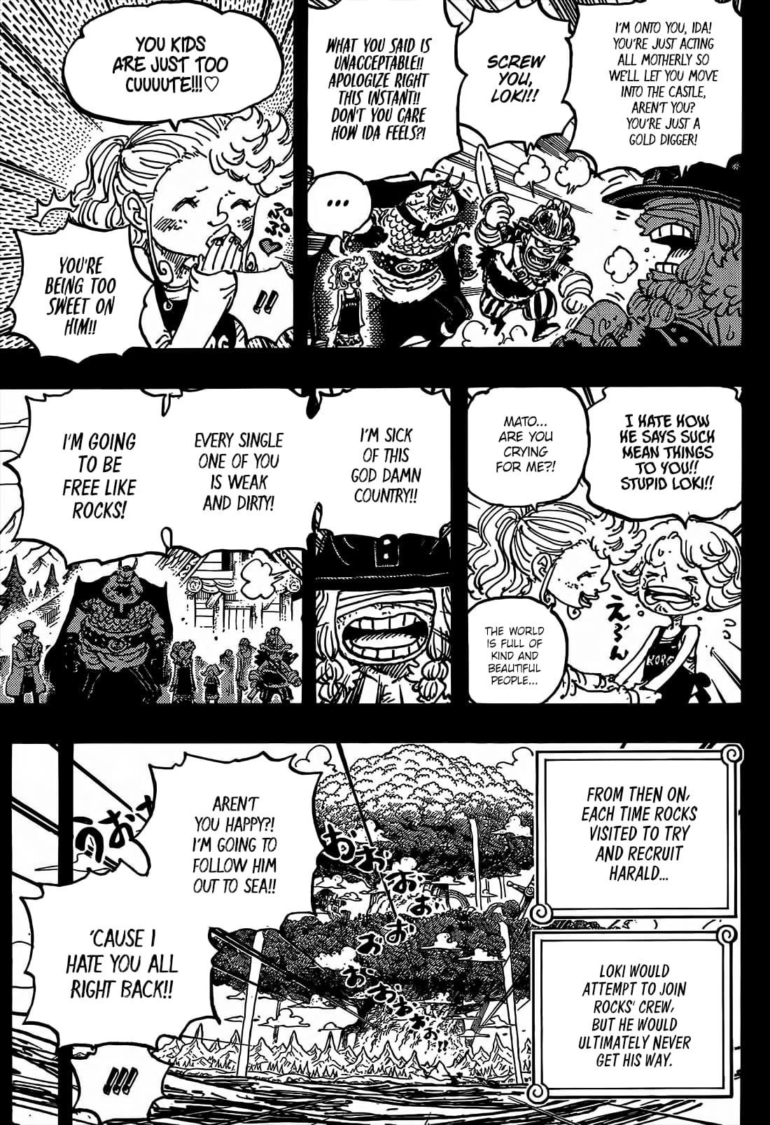 One Piece Manga Chapter 1156 page 11 - Idols