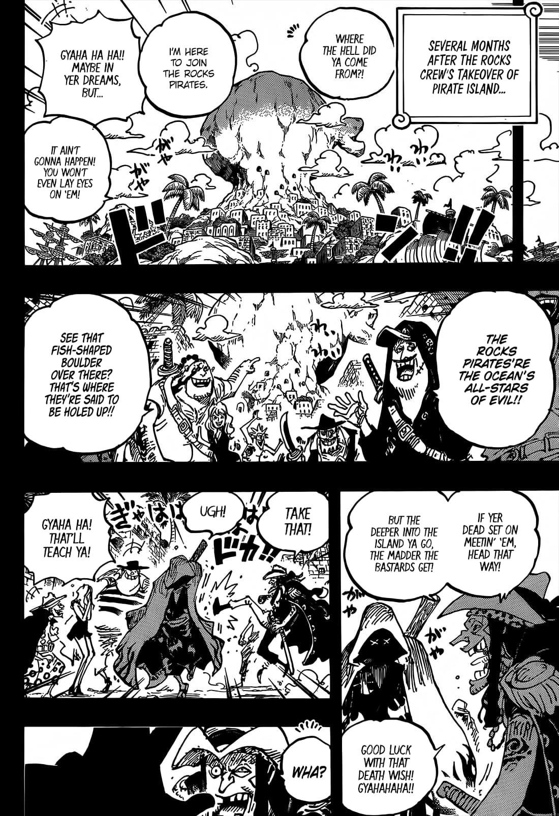 One Piece Manga Chapter 1156 page 12 - Idols