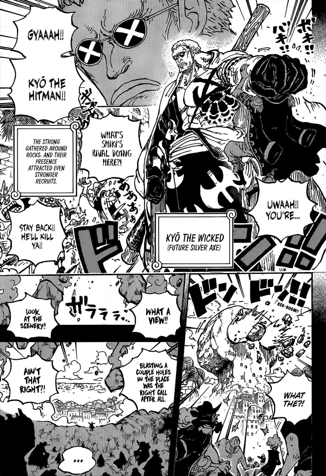 One Piece Manga Chapter 1156 page 13 - Idols