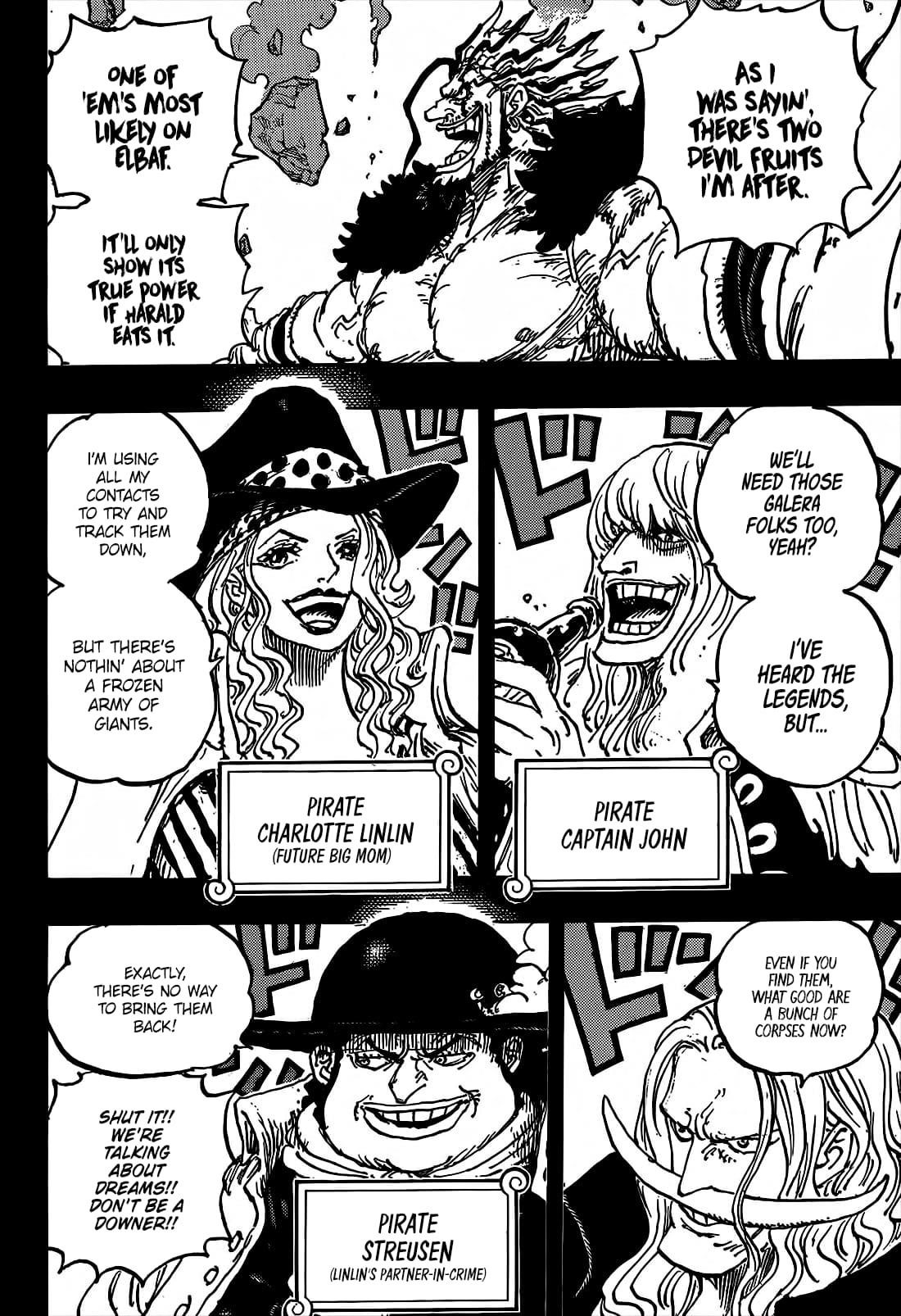 One Piece Manga Chapter 1156 page 14 - Idols