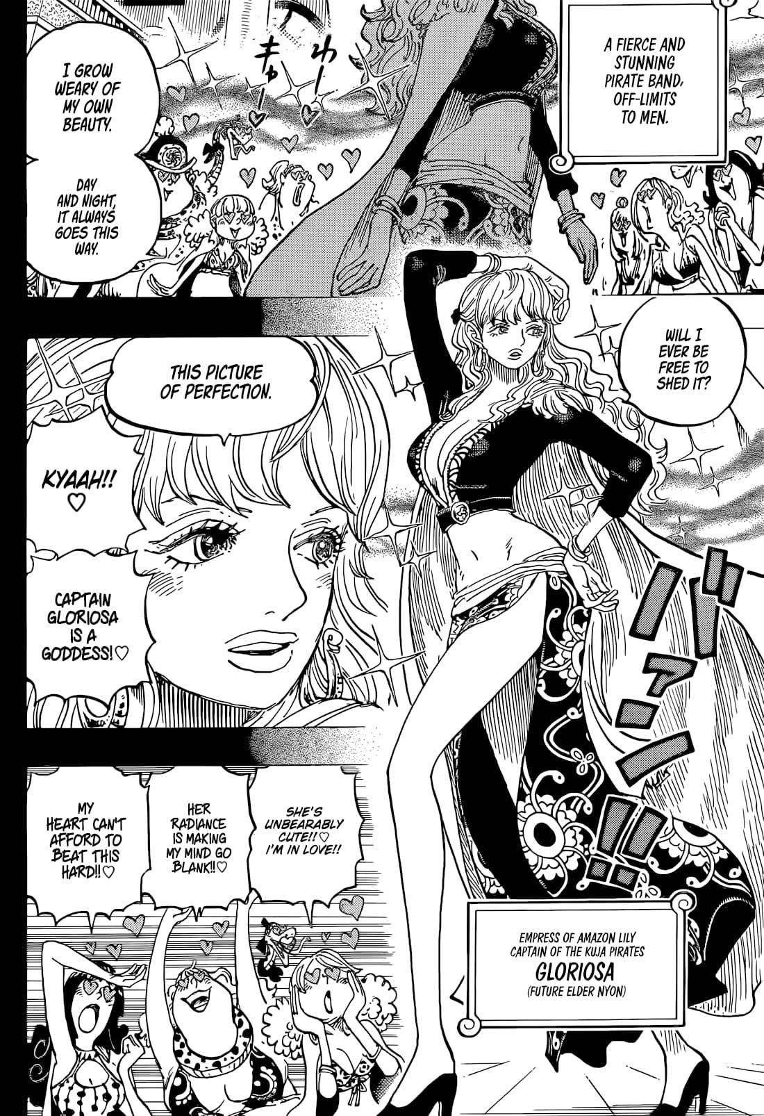 One Piece Manga Chapter 1156 page 4 - Idols