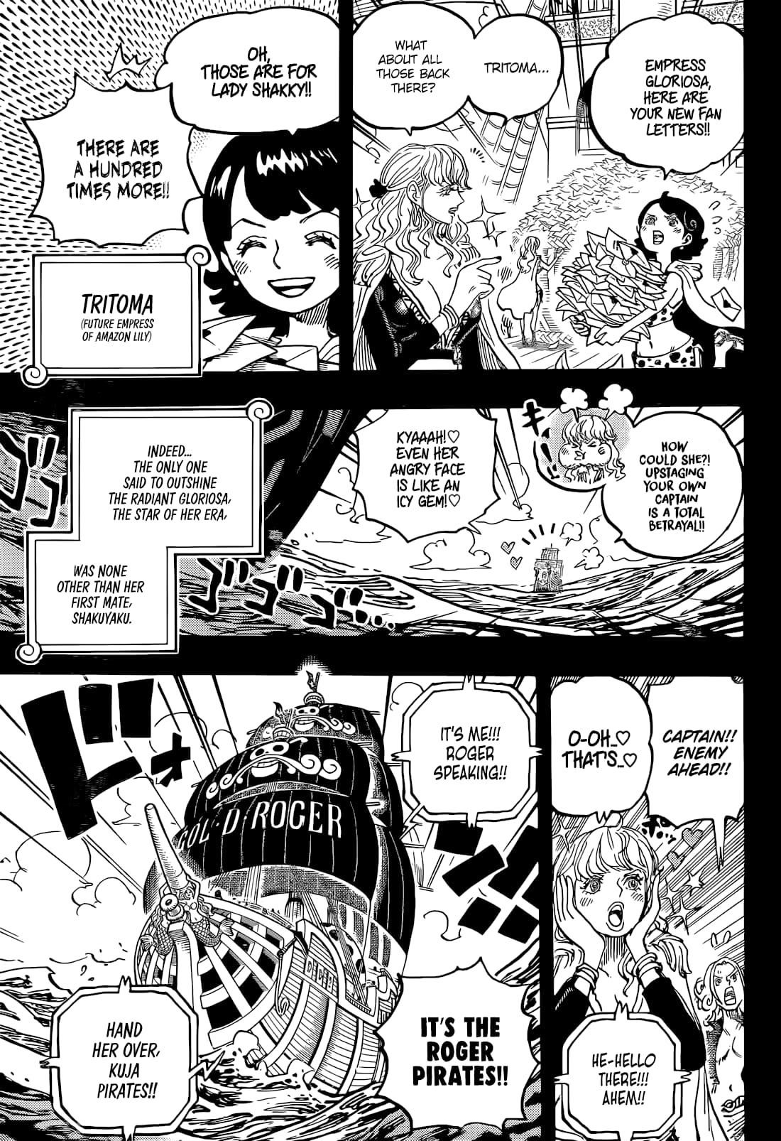 One Piece Manga Chapter 1156 page 5 - Idols