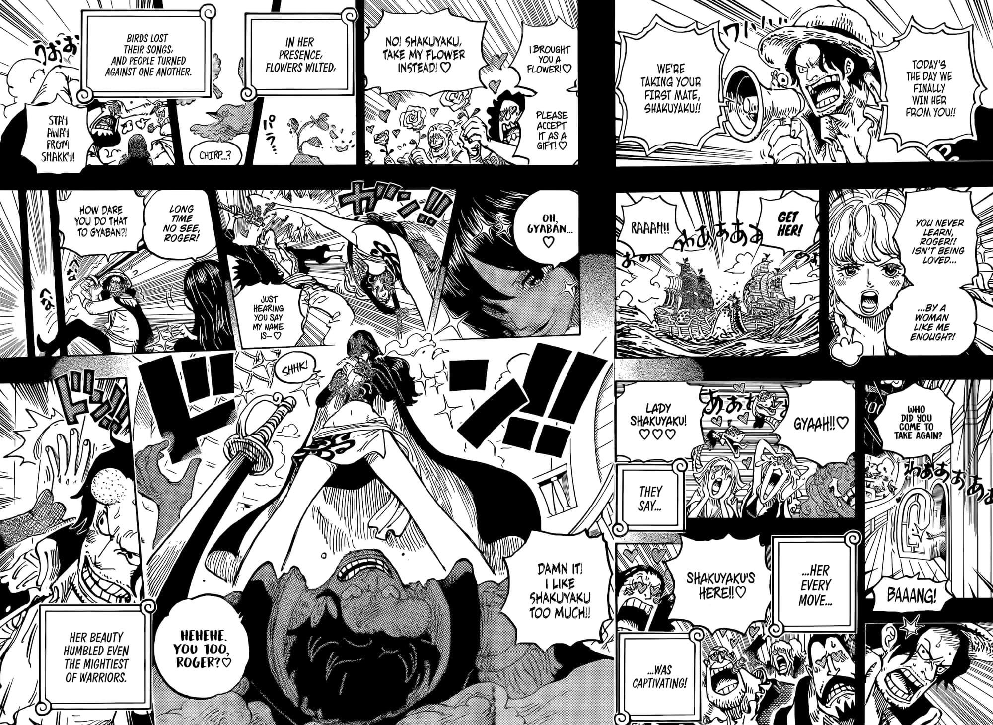 One Piece Manga Chapter 1156 page 6 - Idols