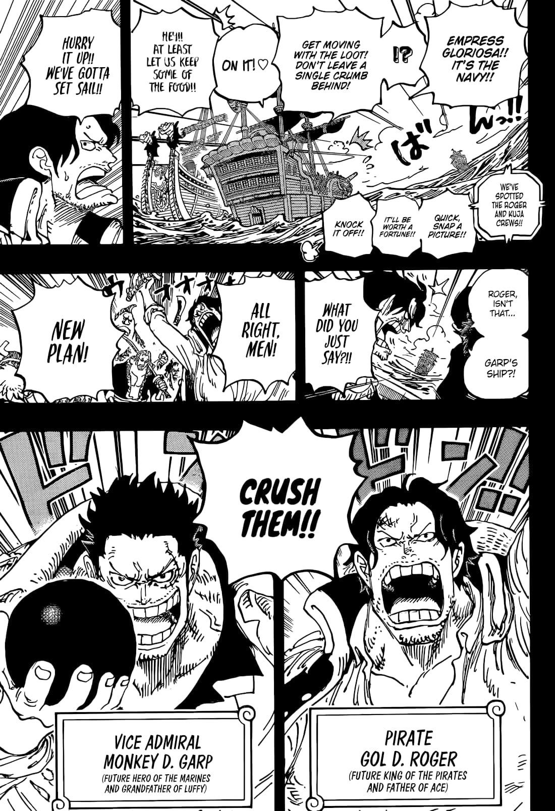 One Piece Manga Chapter 1156 page 8 - Idols