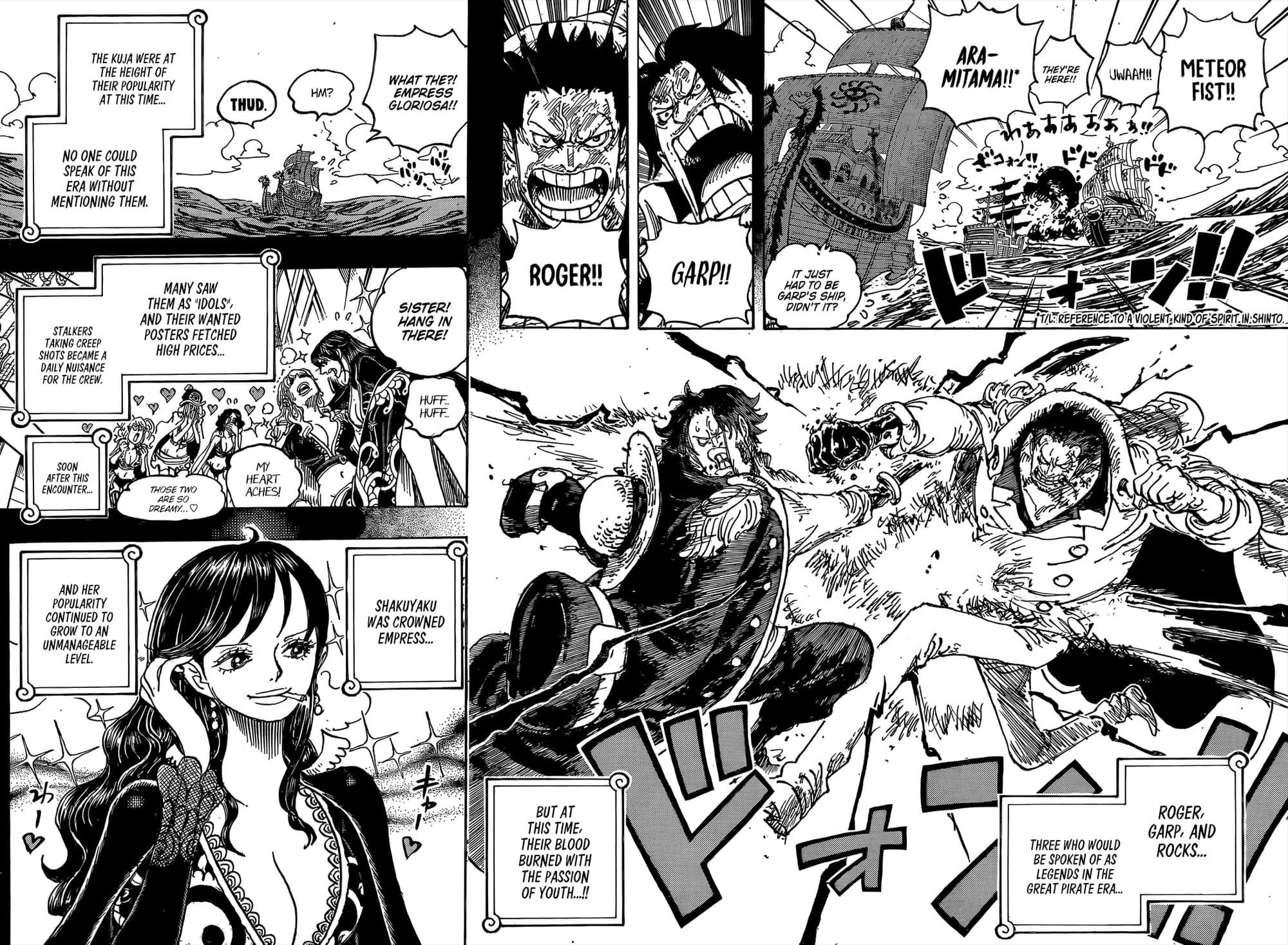 One Piece Manga Chapter 1156 page 9 - Idols