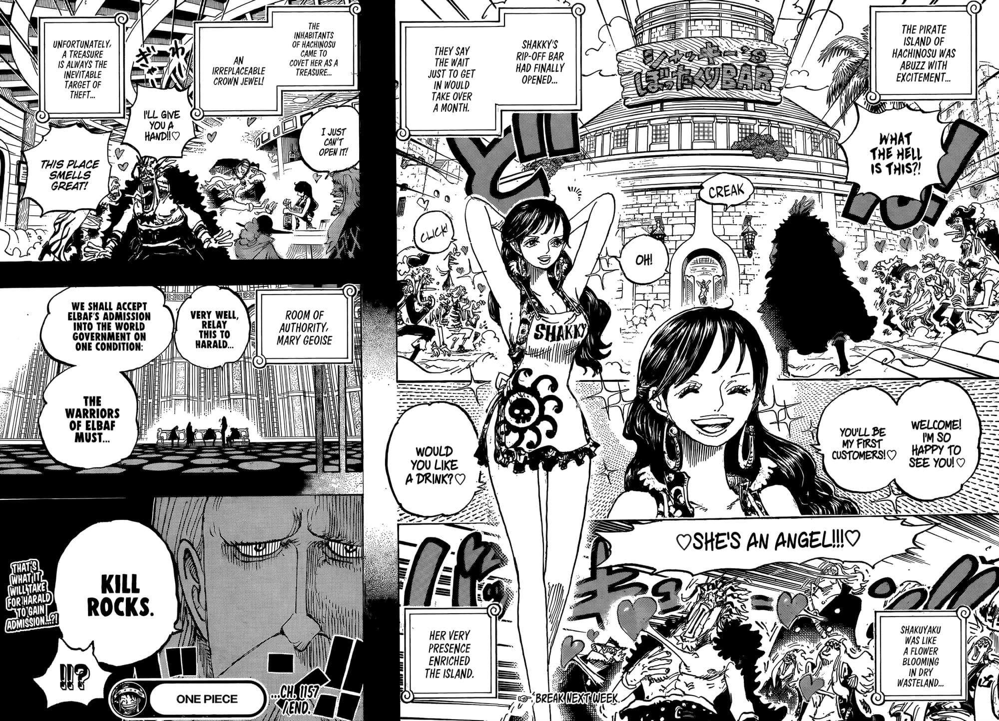 One Piece Manga Chapter 1157 page 14 - Legendary Bar