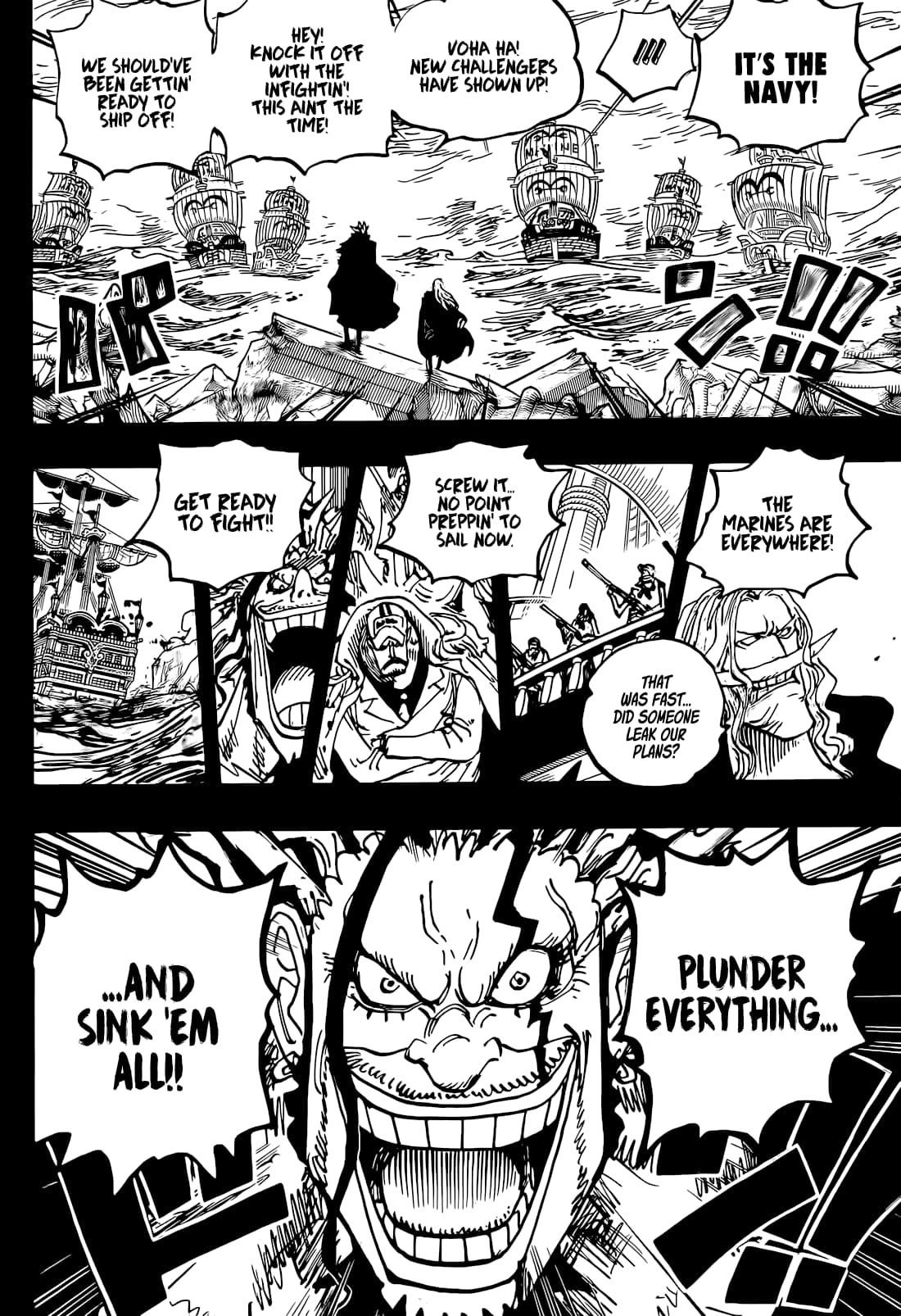 One Piece Manga Chapter 1157 page 4 - Legendary Bar