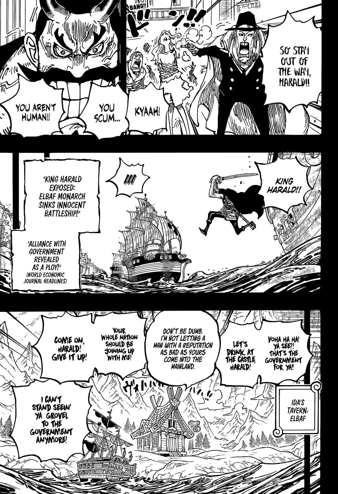 One Piece Manga Chapter 1157 page 7 - Legendary Bar
