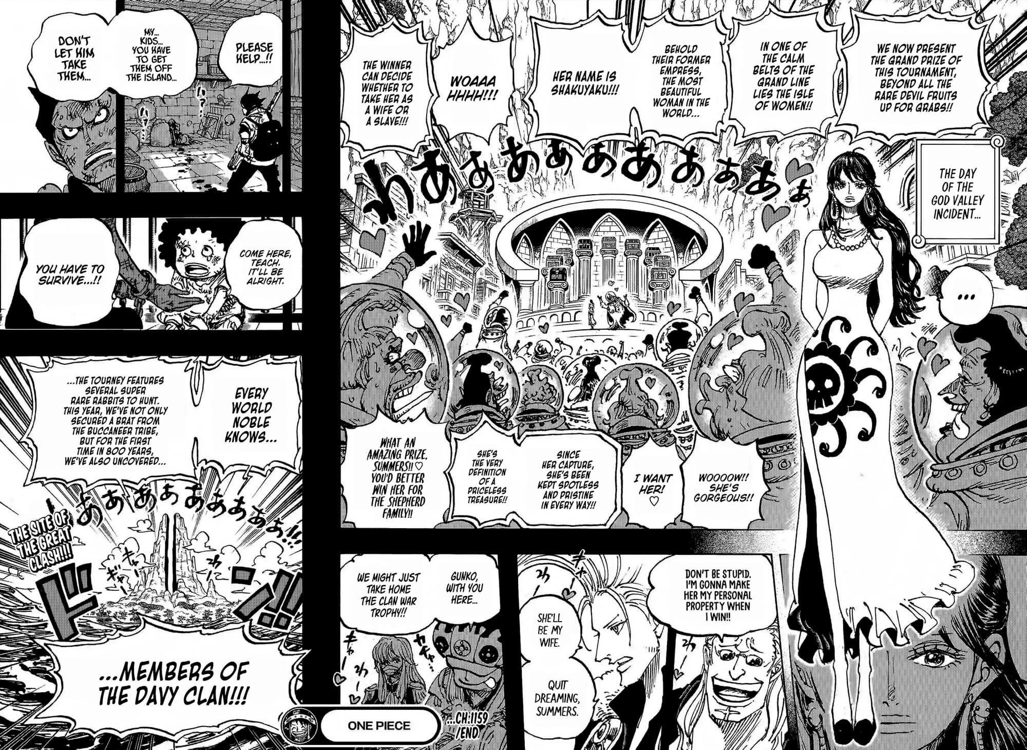 One Piece Manga Chapter 1159 page 16 - The Island of Fate