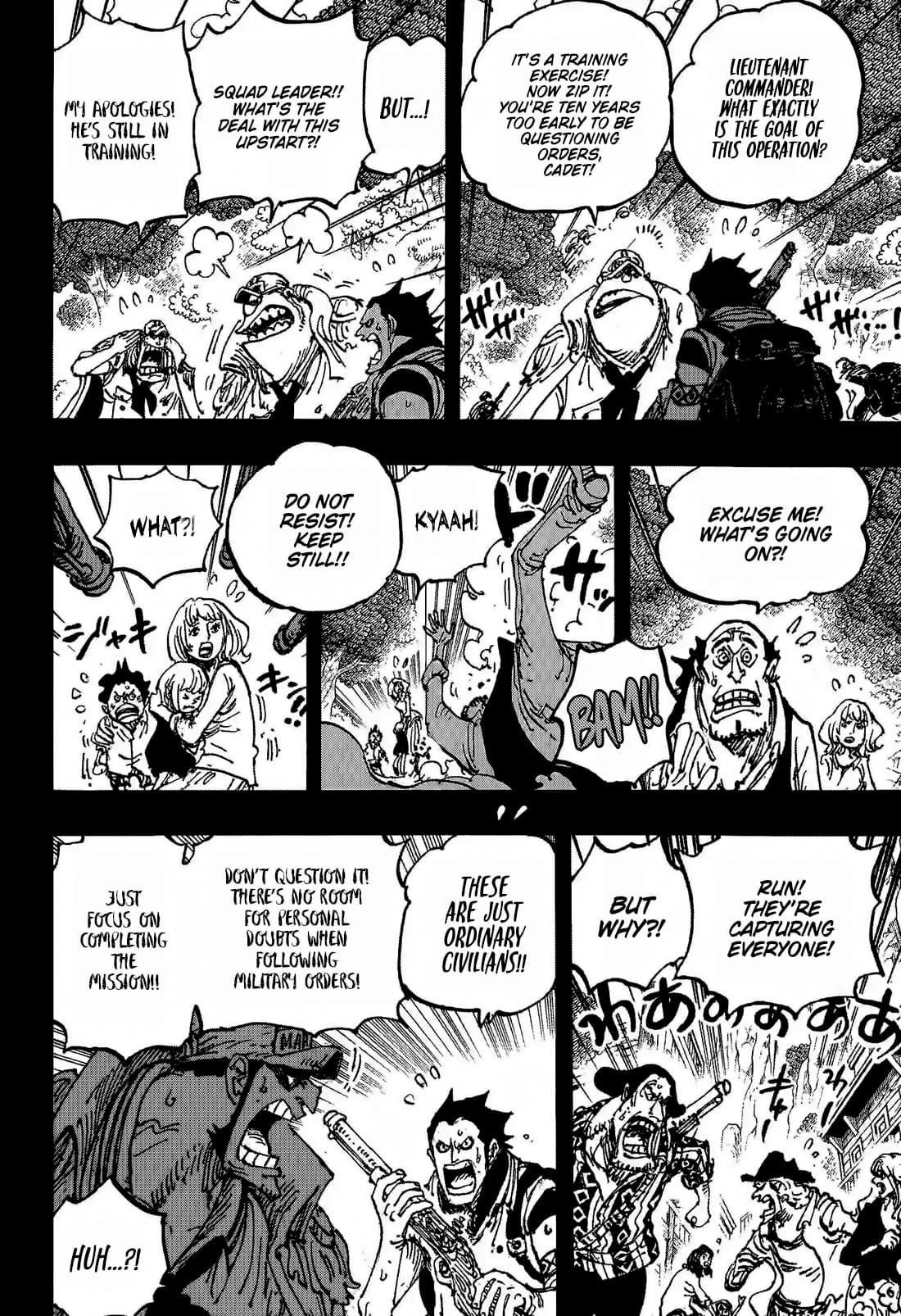 One Piece Manga Chapter 1159 page 6 - The Island of Fate