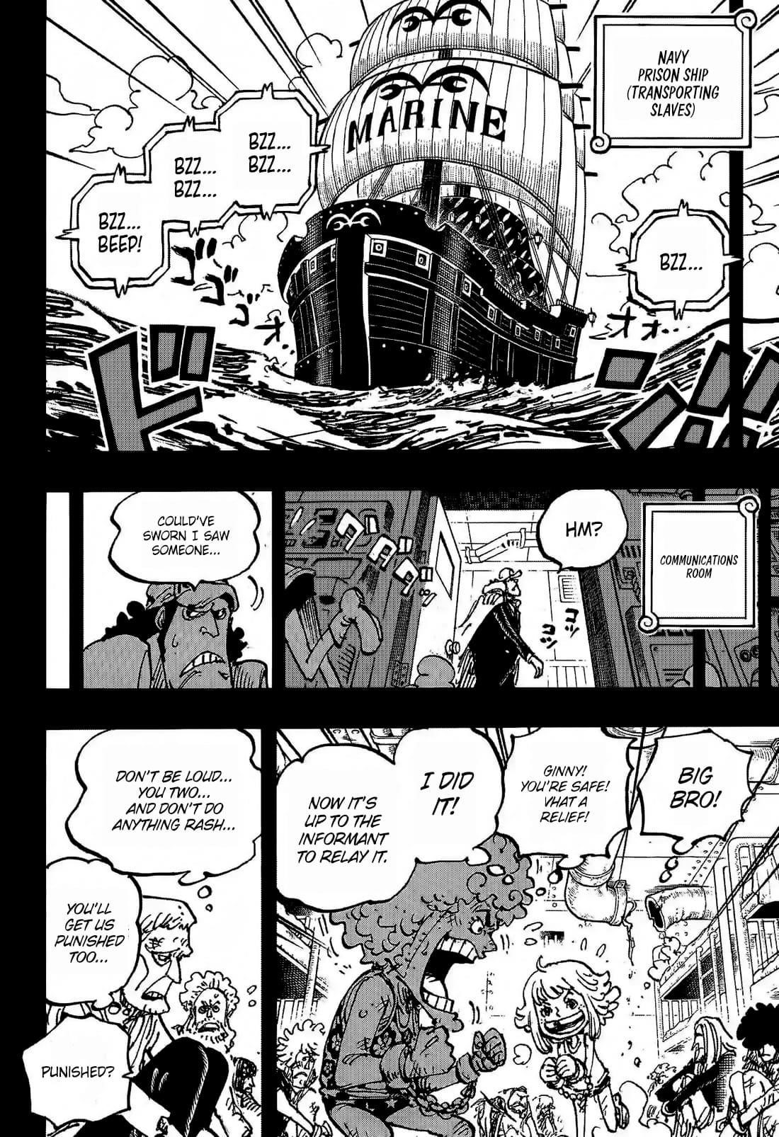 One Piece Manga Chapter 1159 page 8 - The Island of Fate