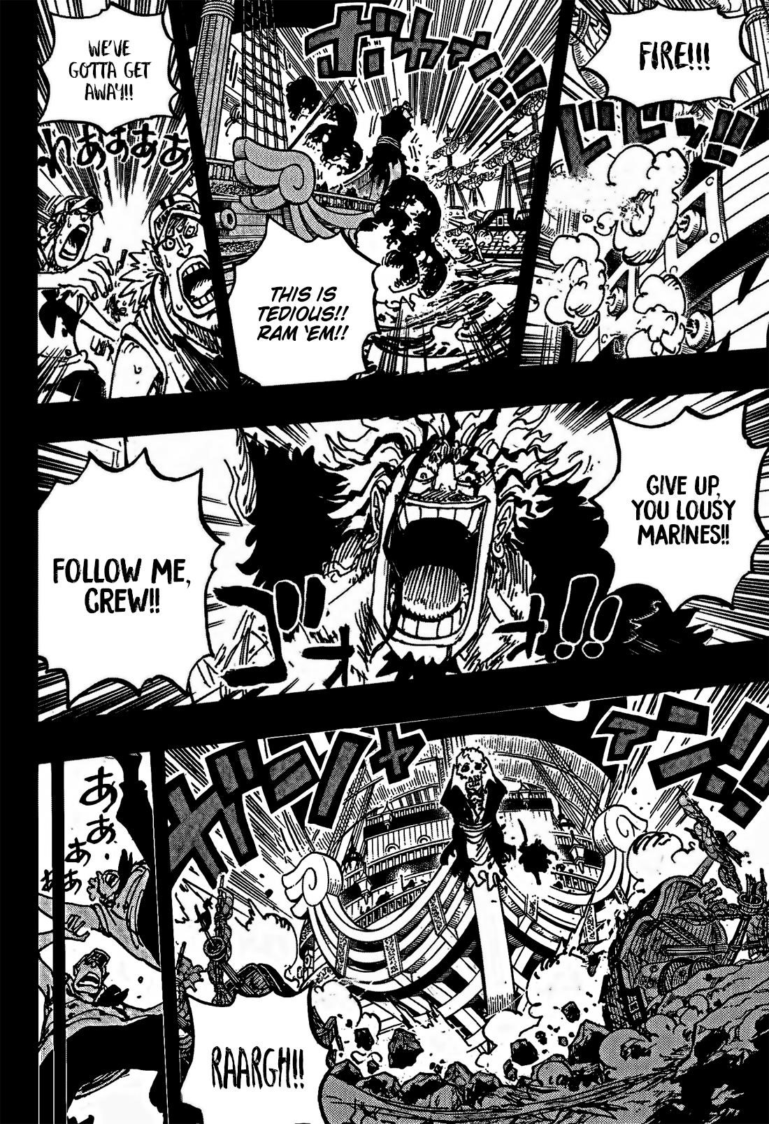 One Piece Manga Chapter 1160 page 10 - The God Valley Incident