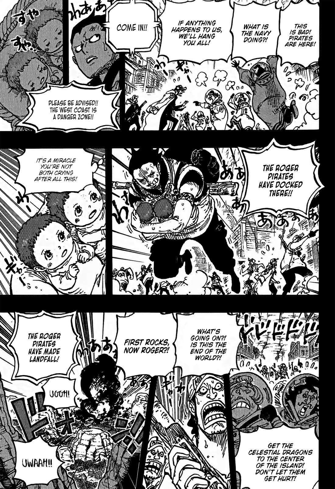 One Piece Manga Chapter 1160 page 11 - The God Valley Incident