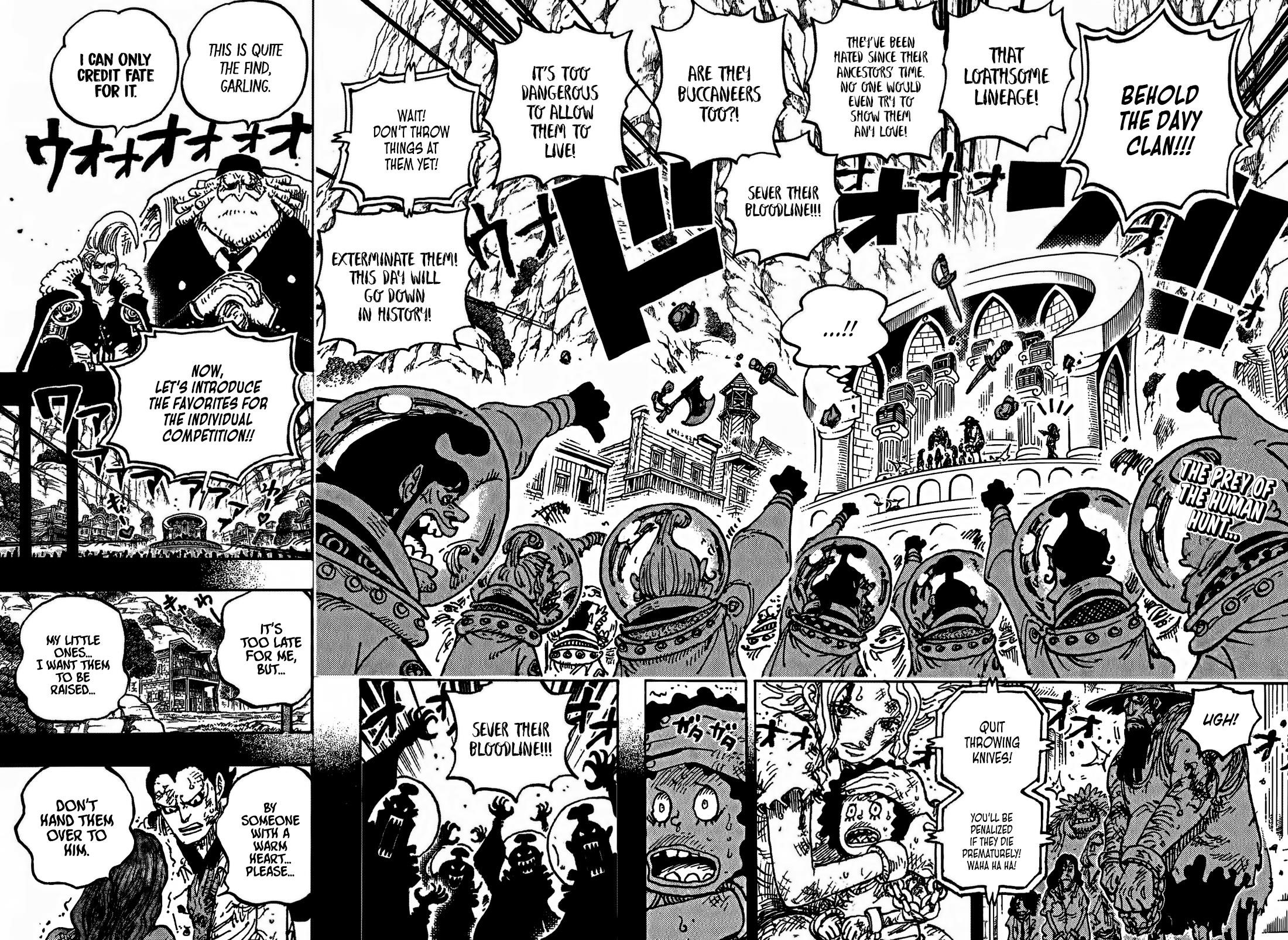 One Piece Manga Chapter 1160 page 2 - The God Valley Incident