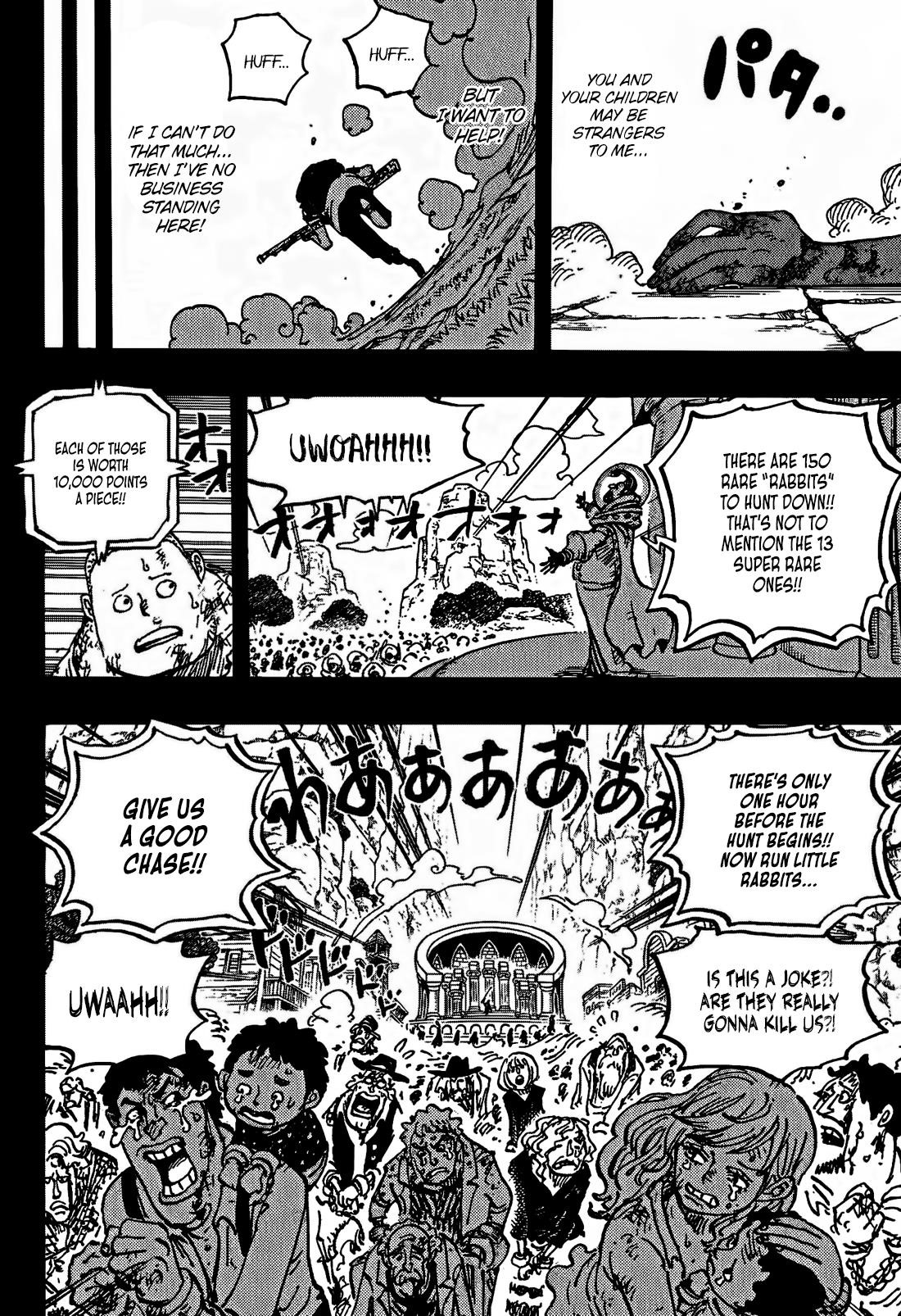 One Piece Manga Chapter 1160 page 3 - The God Valley Incident