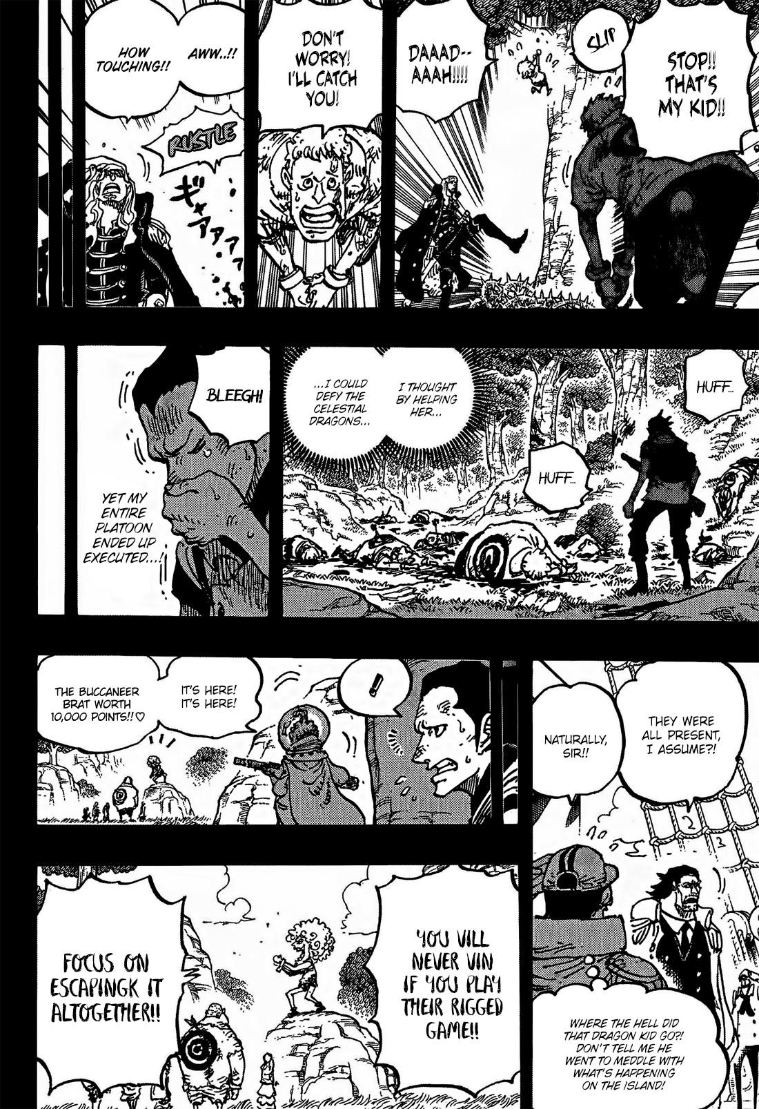 One Piece Manga Chapter 1160 page 7 - The God Valley Incident