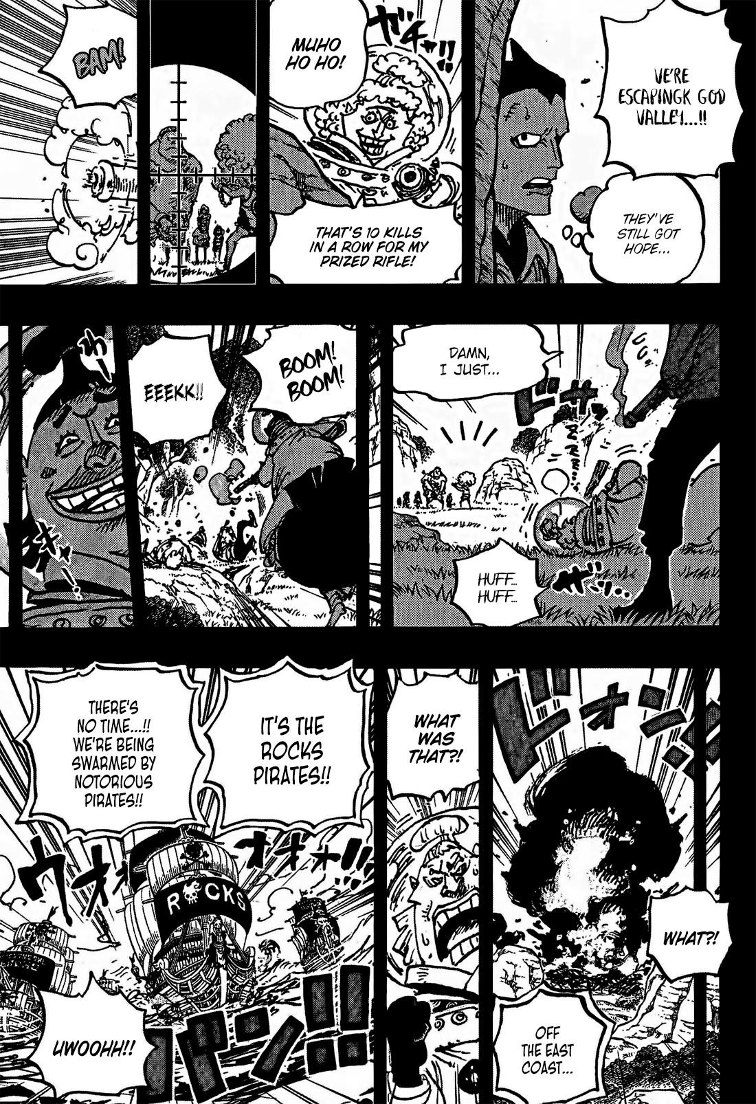 One Piece Manga Chapter 1160 page 8 - The God Valley Incident