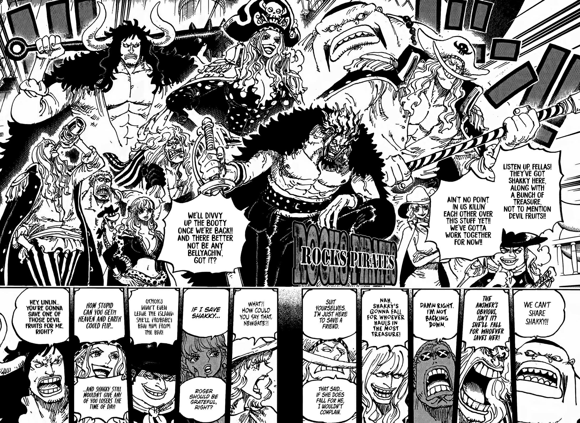One Piece Manga Chapter 1160 page 9 - The God Valley Incident