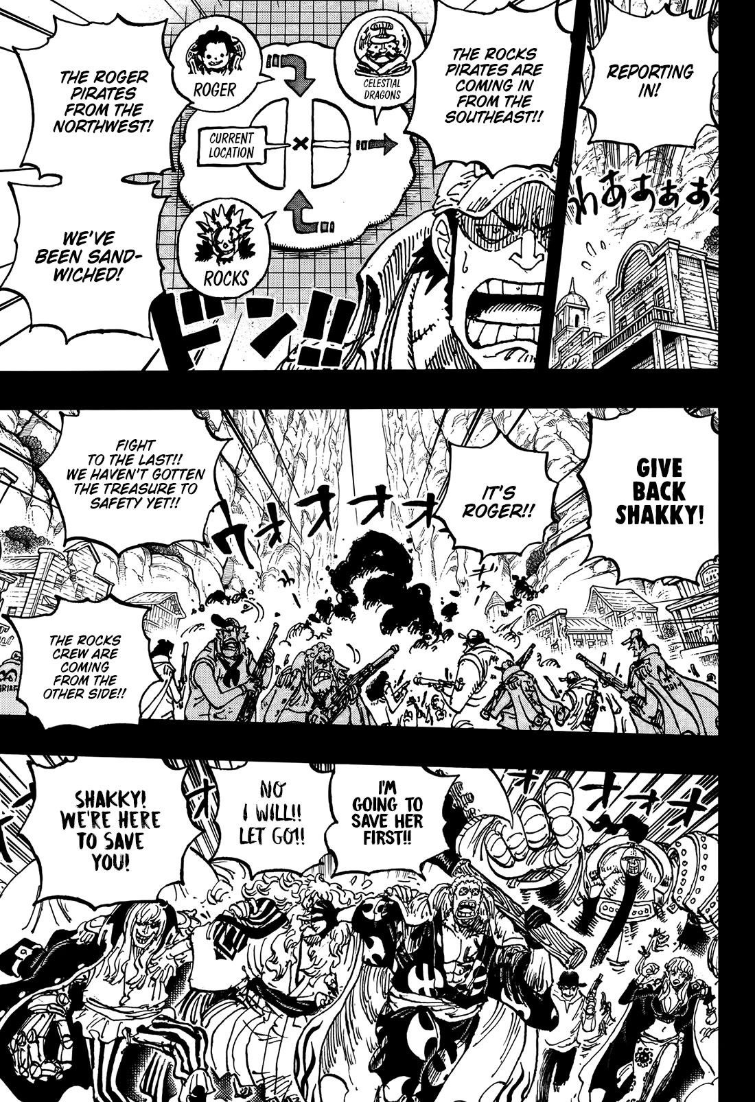 One Piece Manga Chapter 1161 page 10 - A Song of Love Bound Under a Hail of Arrows