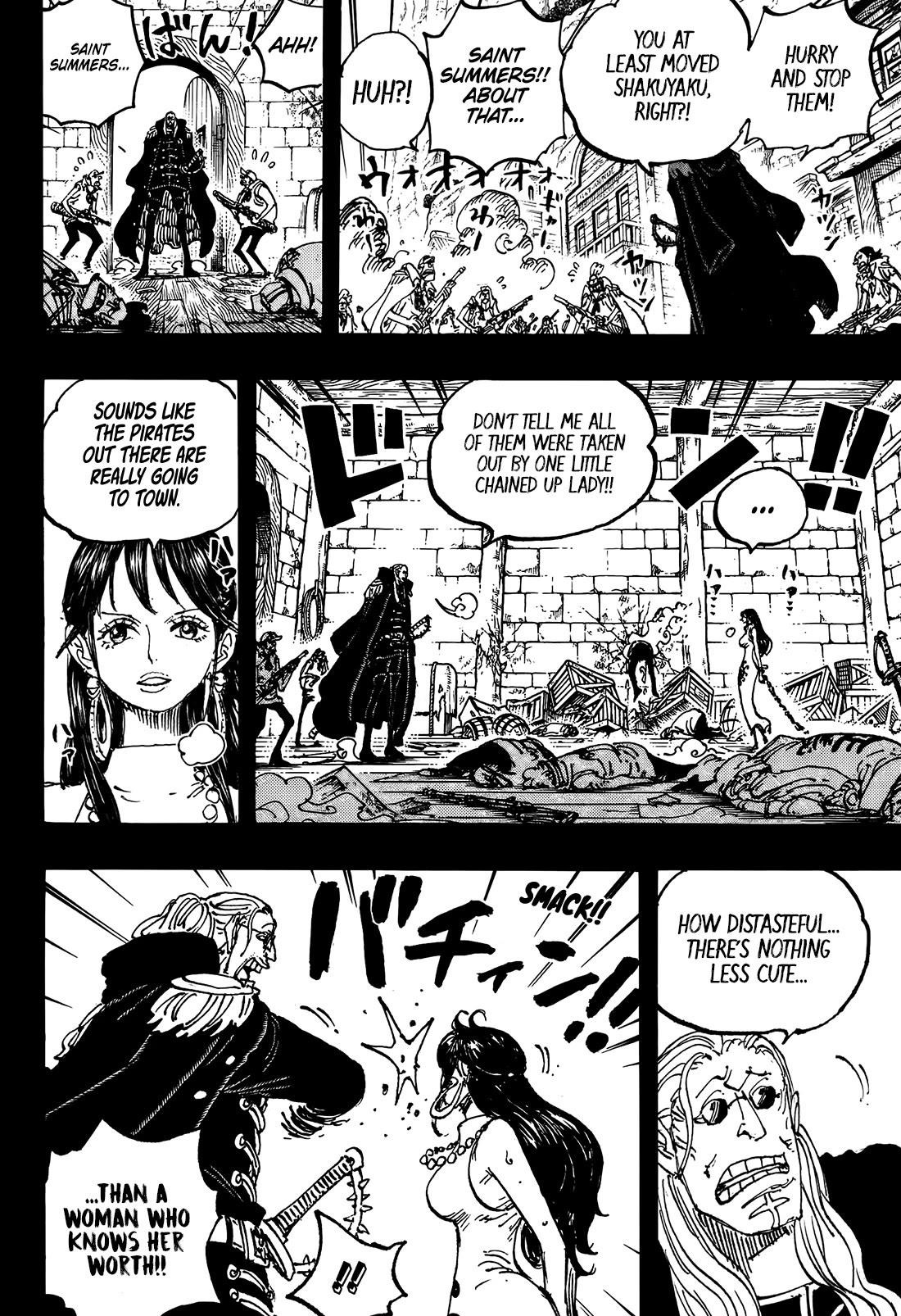 One Piece Manga Chapter 1161 page 11 - A Song of Love Bound Under a Hail of Arrows