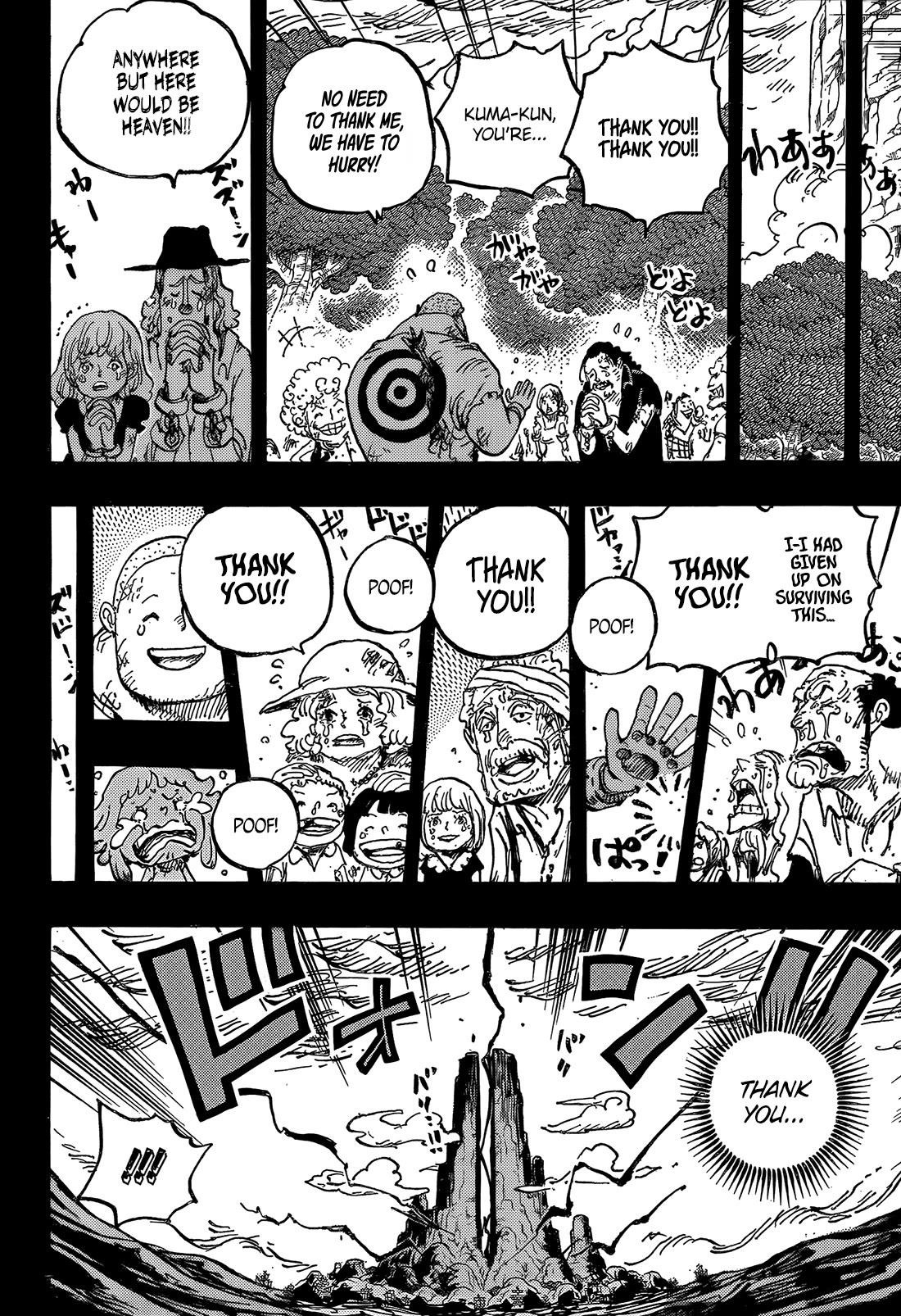 One Piece Manga Chapter 1162 page 14 - God Valley Battle Royale