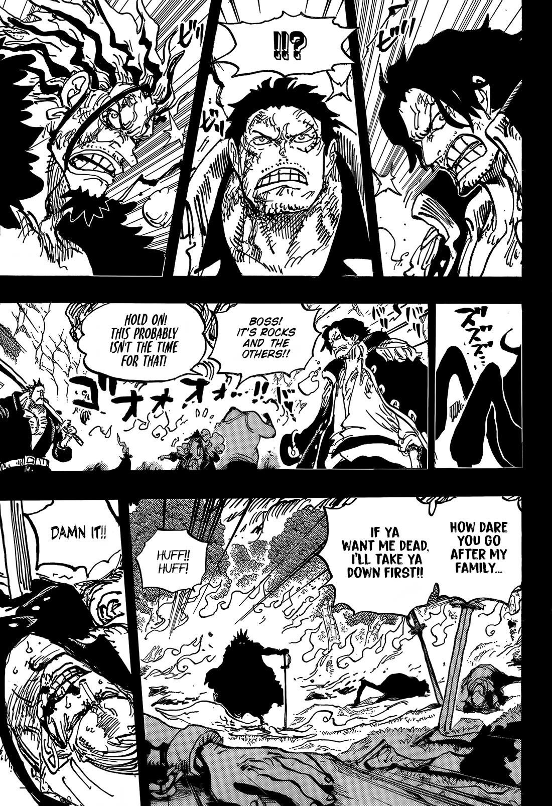 One Piece Manga Chapter 1162 page 15 - God Valley Battle Royale