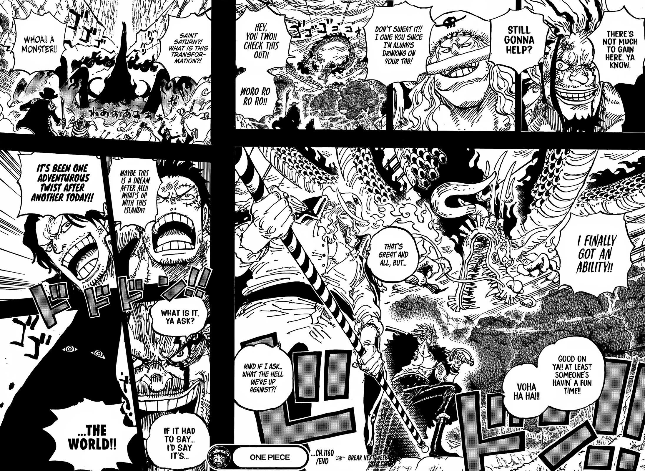 One Piece Manga Chapter 1162 page 16 - God Valley Battle Royale
