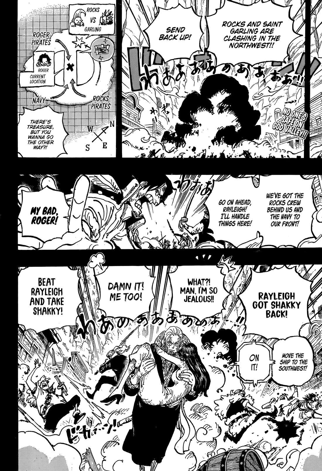 One Piece Manga Chapter 1162 page 2 - God Valley Battle Royale