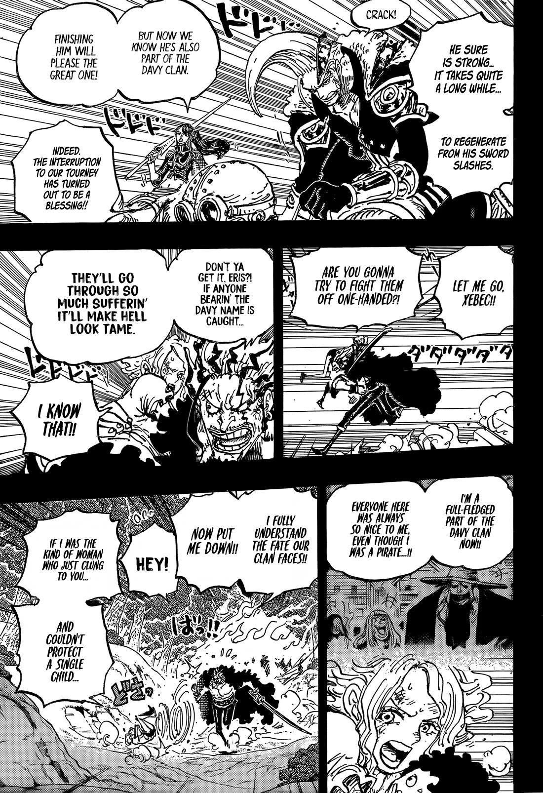 One Piece Manga Chapter 1162 page 7 - God Valley Battle Royale
