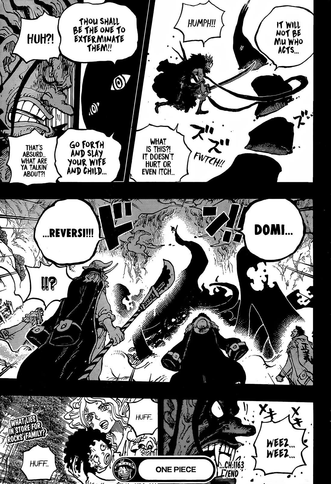 One Piece Manga Chapter 1163 page 14 - Promise