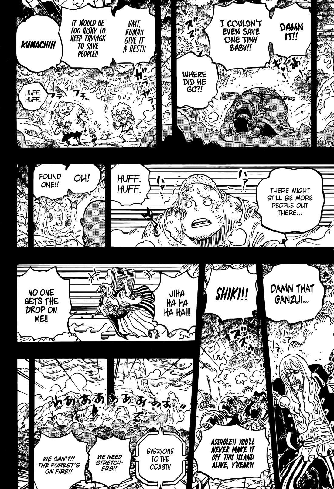 One Piece Manga Chapter 1164 page 10 - Davy Blood