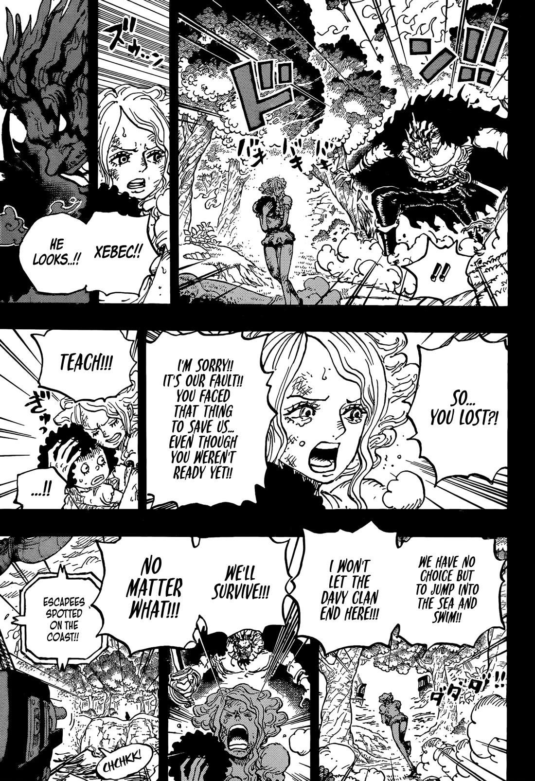One Piece Manga Chapter 1164 page 11 - Davy Blood