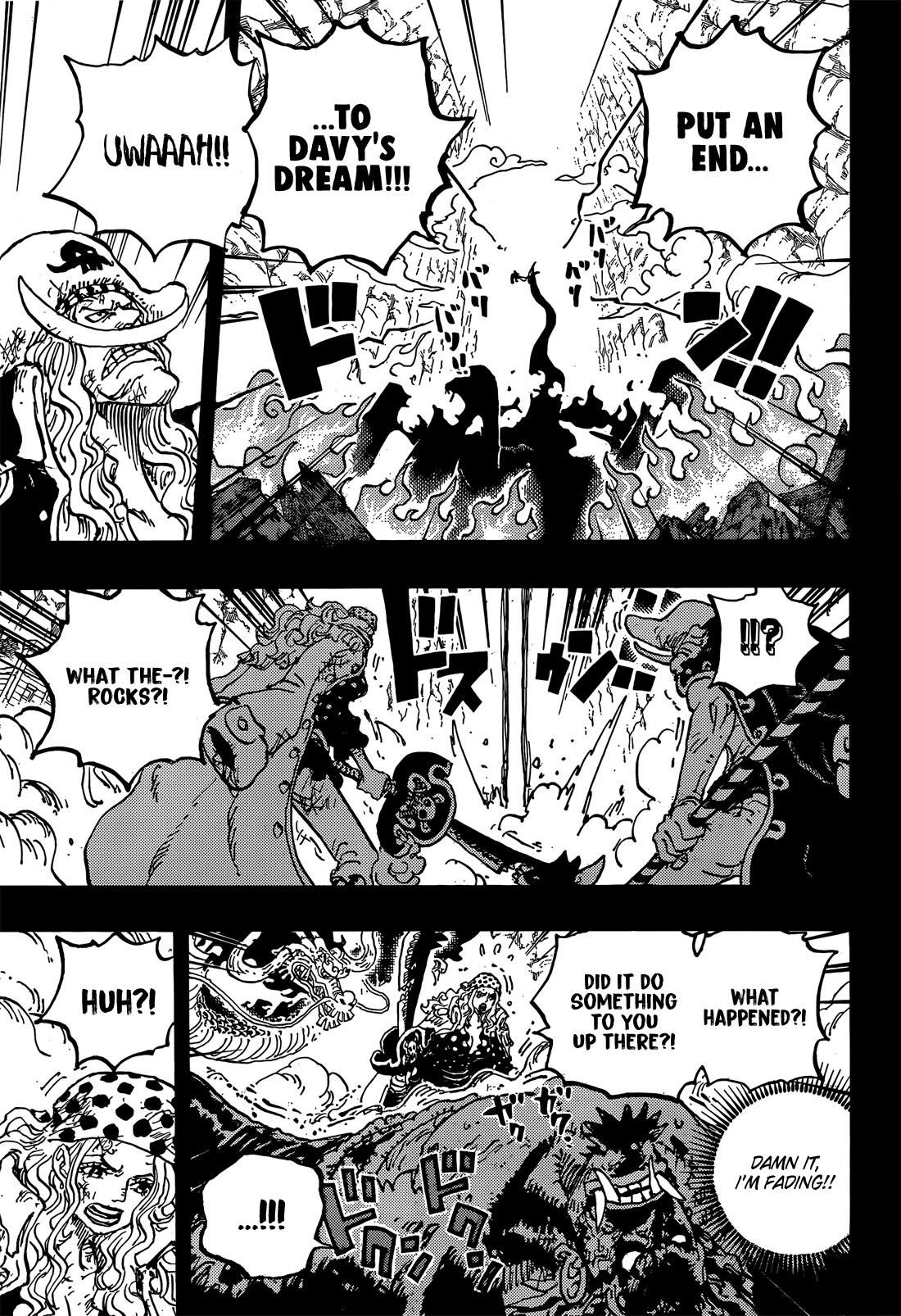 One Piece Manga Chapter 1164 page 5 - Davy Blood