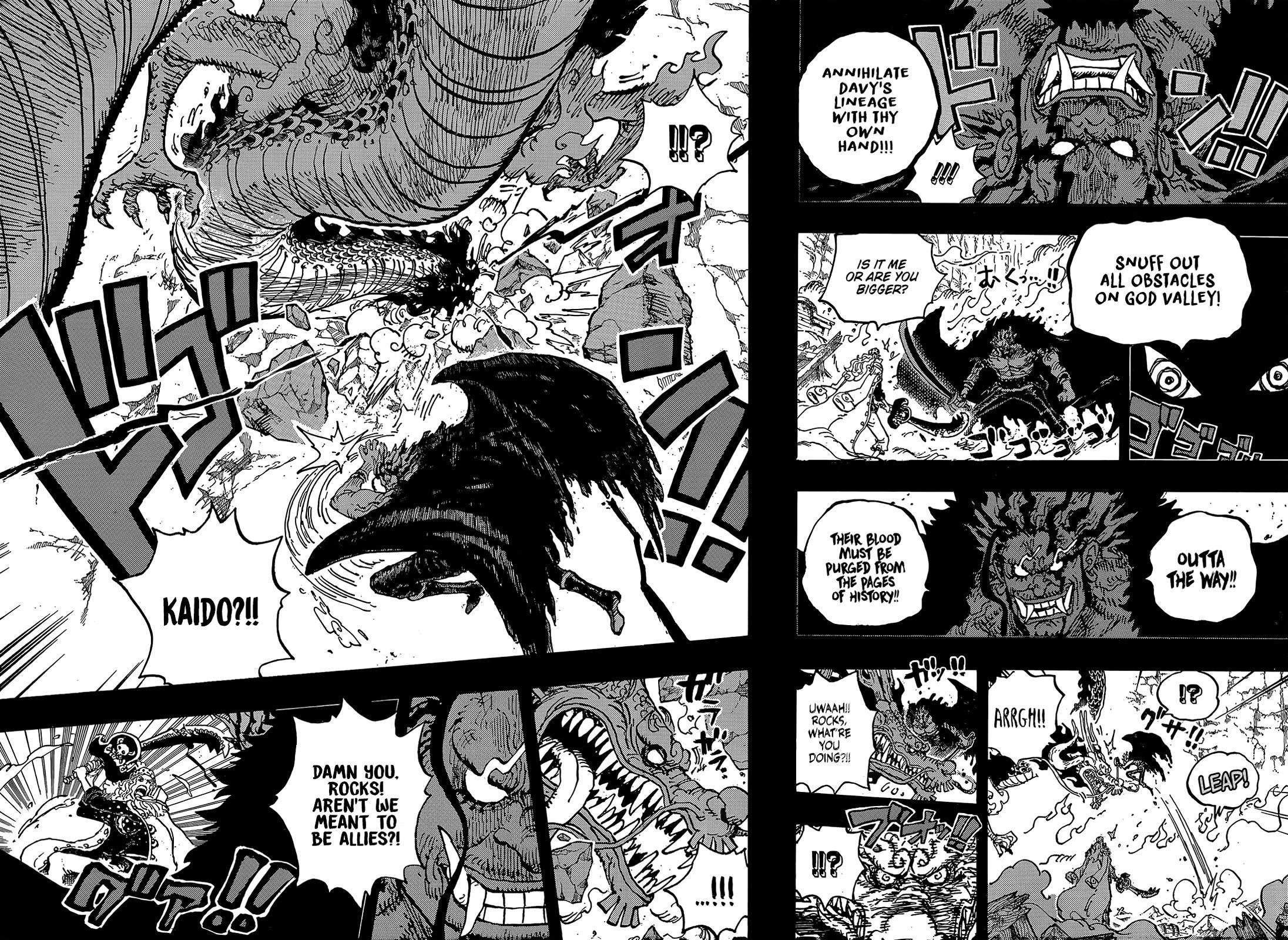 One Piece Manga Chapter 1164 page 6 - Davy Blood