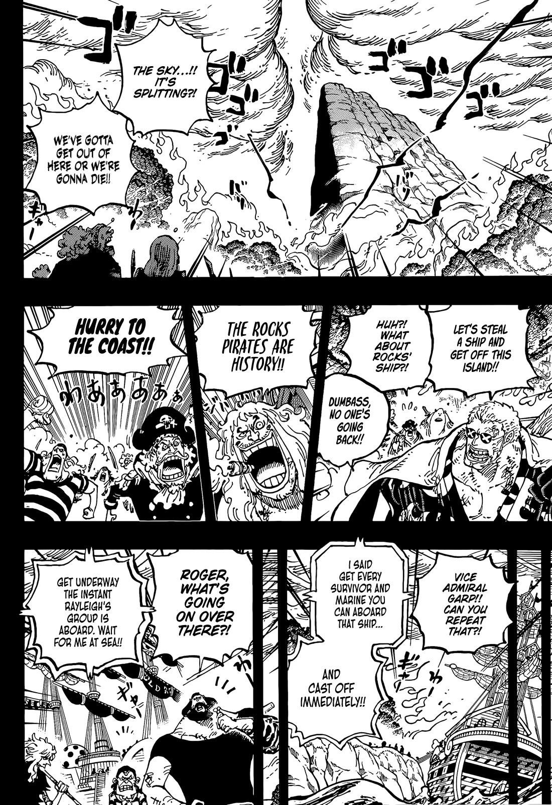 One Piece Manga Chapter 1165 page 5 - Reverberations